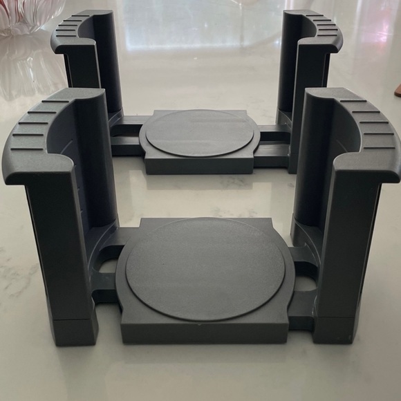 Set of 2 expandable plate caddy or organizer - Picture 4 of 5